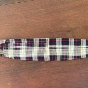 Men’s Vintage Plaid cummerbund